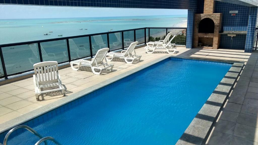Appartement Apartamento Luxo 2/4 Beira-Mar Pajucara - Maceio Extérieur photo
