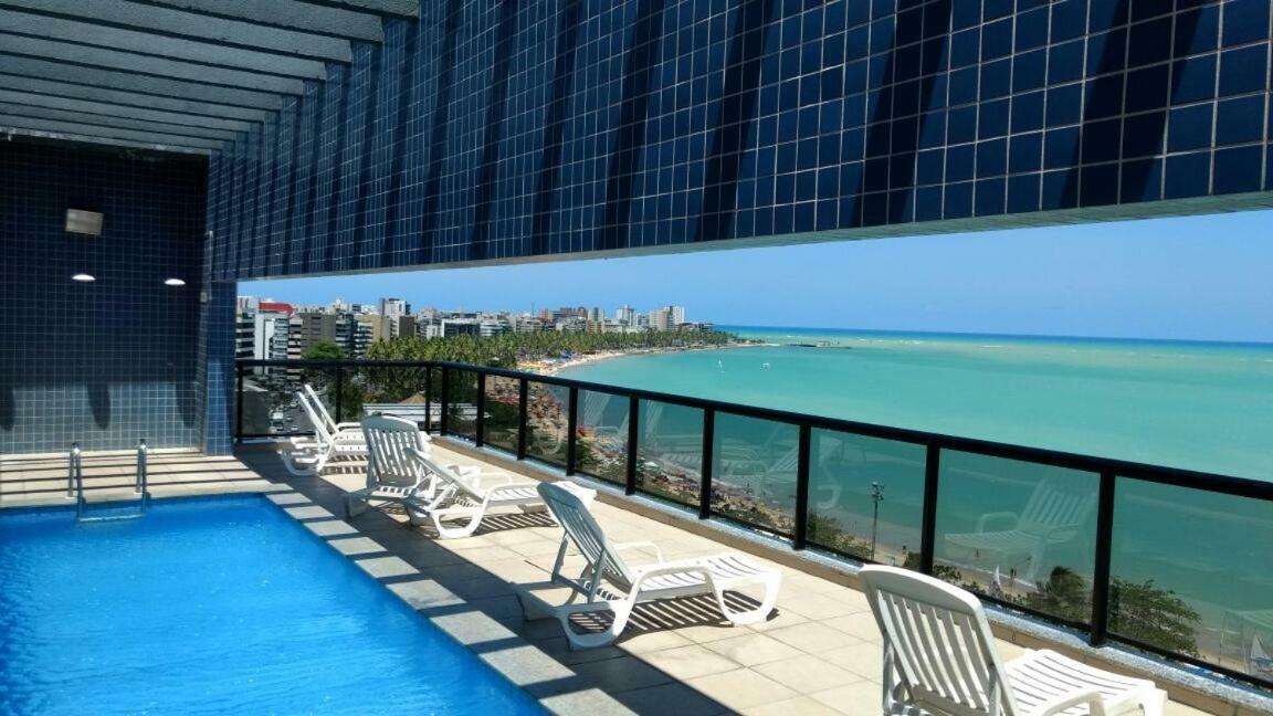 Appartement Apartamento Luxo 2/4 Beira-Mar Pajucara - Maceio Extérieur photo